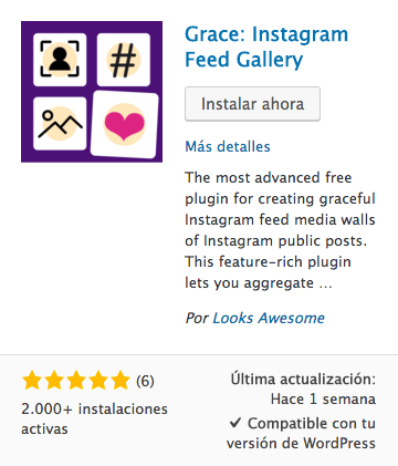 Grace: Instagram Feed Gallery Grace: Instagram Feed Gallery